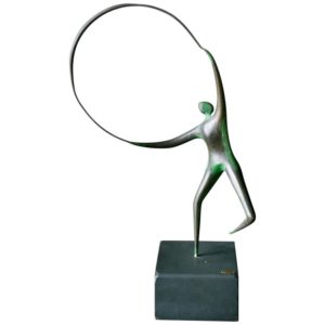 Jere Studios Bronze Acrobat Sculpture, circa1968