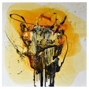 Original Abstract Acrylic on Canvas by Brandon Charles Weber