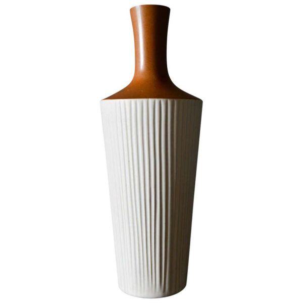 Mid-Century Modern Kitagama Kasen Ceramic Vase, circa 1965
