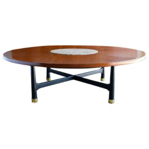 Walnut and Terrazzo Coffee Table by Harvey Probber, ca. 1960