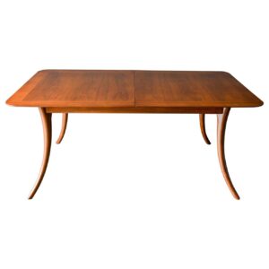 T.H. Robsjohn-Gibbings Klismos Dining Table, Model 4301, ca. 1955