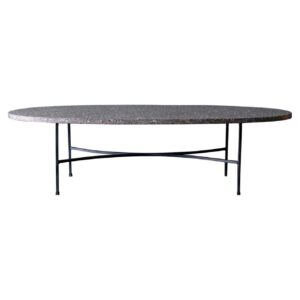 Iron and Terrazzo Coffee Table, ca. 1965
