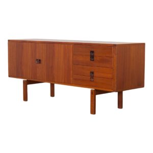 Teak and Rosewood 'Corona' Credenza by Lennart Bender for Ulferts, Sweden, 1960