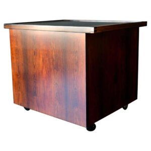 Rosewood Cabinet with Pop Up Bar, ca. 1960